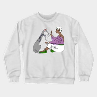 Genderqueer LGBTQ+ Pride Elf Crewneck Sweatshirt